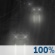 Tonight: Rain. Cloudy. Low around 38, with temperatures rising to around 45 overnight. East wind 5 to 10 mph. Chance of precipitation is 100%. New rainfall amounts between three quarters and one inch possible. Tonight: Rain
